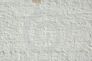 Whitewashed Retro Brick Wall