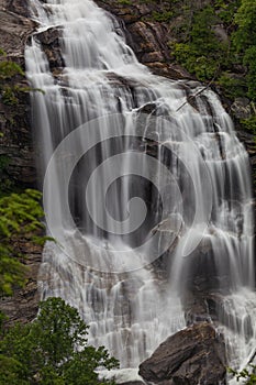 Whitewater Falls in Nantahala National Forest