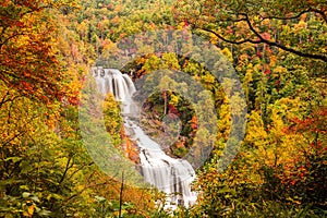 Whitewater Falls, North Carolina, USA