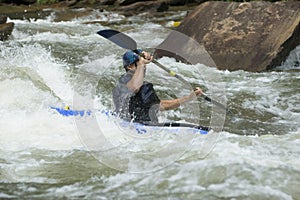 Whitewater Kayaker