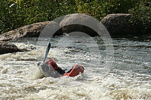 Whitewater Kayaking at an Extreme