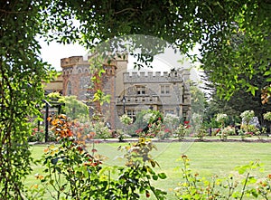 Whitstable castle in summer bloom