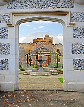 Whitstable castle tankerton towers old ancient buildings arch doorway