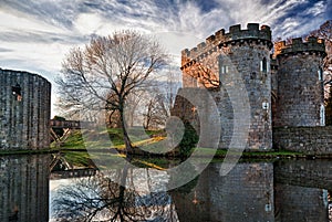 Whittington Castle in Shropshire