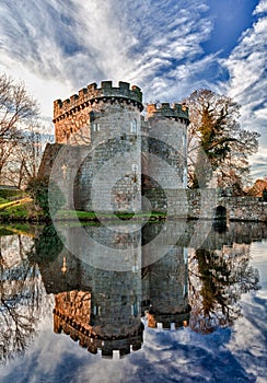 Whittington Castle in Shropshire photo