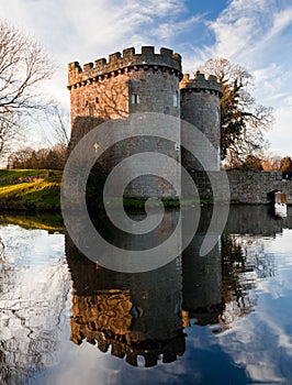 Whittington Castle in Shropshire