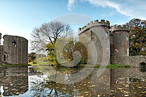 Whittington castle Shropshire photo