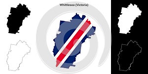 Whittlesea outline map