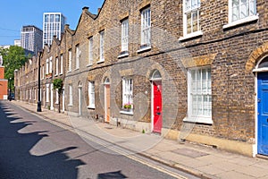 Houses on Whittlesey Street in Waterloo Se1