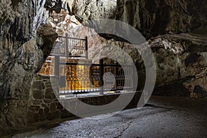 Those who visit the sacred place Eshab-i Kehf Cave (Cave of the Seven Sleepers).