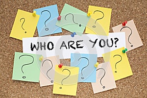 WHO ARE YOU? photo