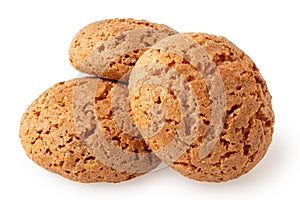 Whole amaretti biscuits