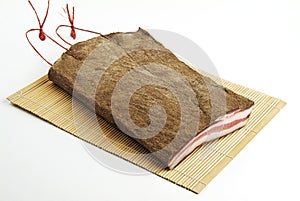 Whole Bacon flavored with pepper