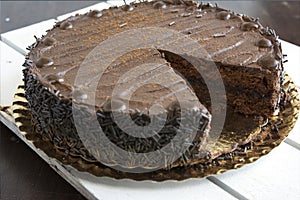 Whole chocolate cake