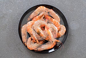 Whole Cooked Tiger Prawn