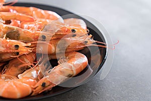 Whole Cooked Tiger Prawn