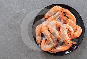 Whole Cooked Tiger Prawn