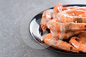 Whole Cooked Tiger Prawn