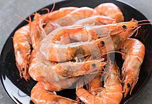 Whole Cooked Tiger Prawn