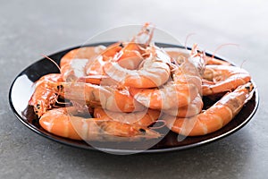 Whole Cooked Tiger Prawn