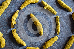 Whole dry Turmeric root