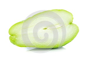Whole fresh chayote