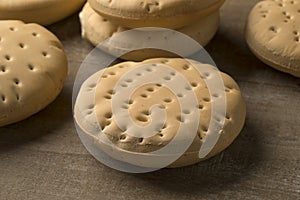 Whole hardtack as snack