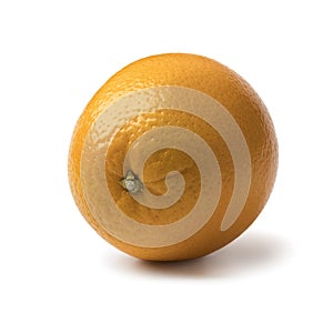 Whole fresh single orange