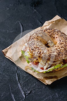 Whole Grain bagel