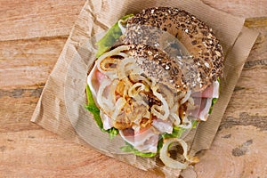 Whole Grain bagel