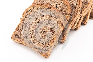 Whole grain bread sprouted wheat