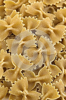 Whole grain farfalle pasta