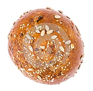 Whole-grain gluten-free bread with flax, sunflower seeds