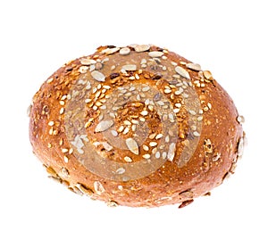 Whole-grain gluten-free bread with flax, sunflower seeds