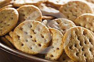 Whole Grain Wheat Round Crackers