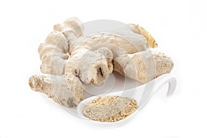 Whole and ground ginger