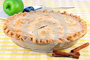 Whole Homemade Apple Pie