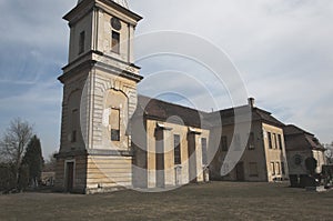 The whole little bit neglected church