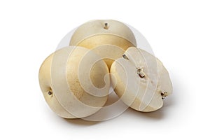 Whole and partial Nashi pear