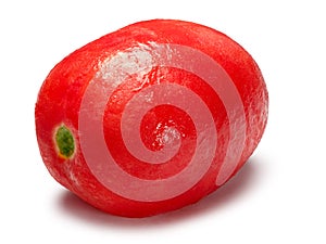 Whole peeled tomato,clipping paths
