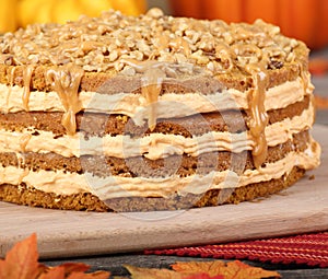Whole Pumpkin Cake