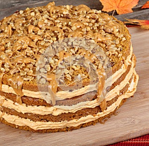 Whole Pumpkin Cake