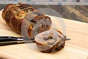 Breast of welsh lamb