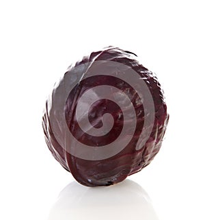 Whole red cabbage