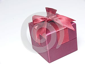 Whole red gift box