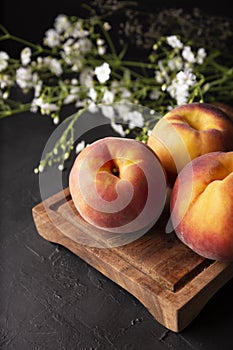 Ripe Peaches photo