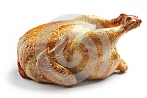 Whole roasted chicken