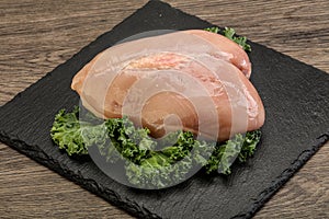 Whole skinless chicken breast fillet