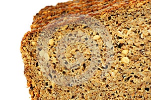 Whole wheat bread. photo