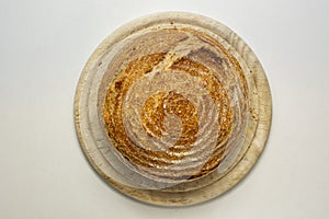 Whole wheat bread multicereal integral grain ,pure levain recipe